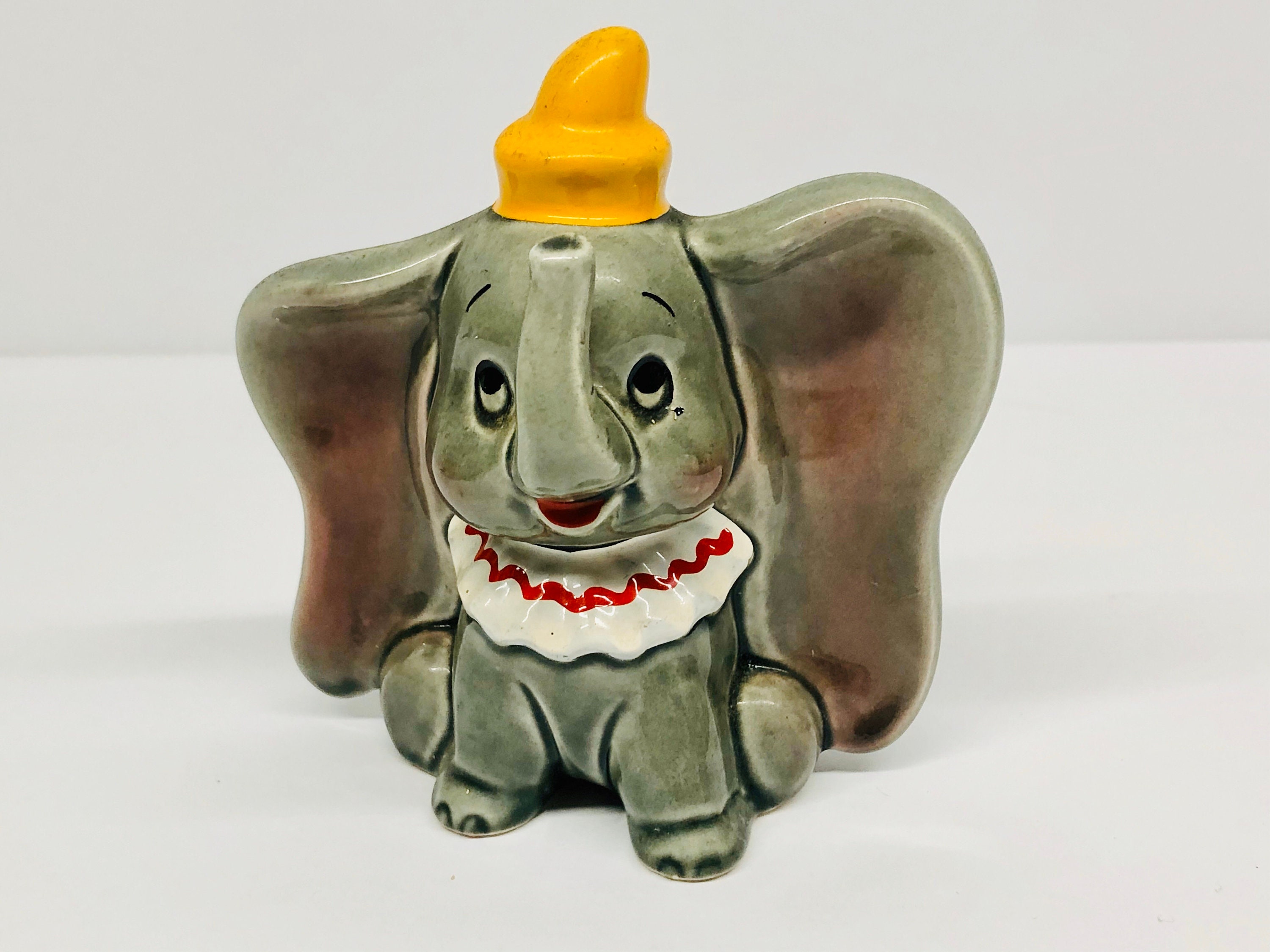 Vintage Disney Dumbo Ceramic Figurine FREE US SHIPPING Etsy
