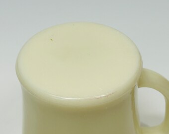 Vintage Fire King Ivory Shaving Mugs - 1940s D-handle Pair - Etsy
