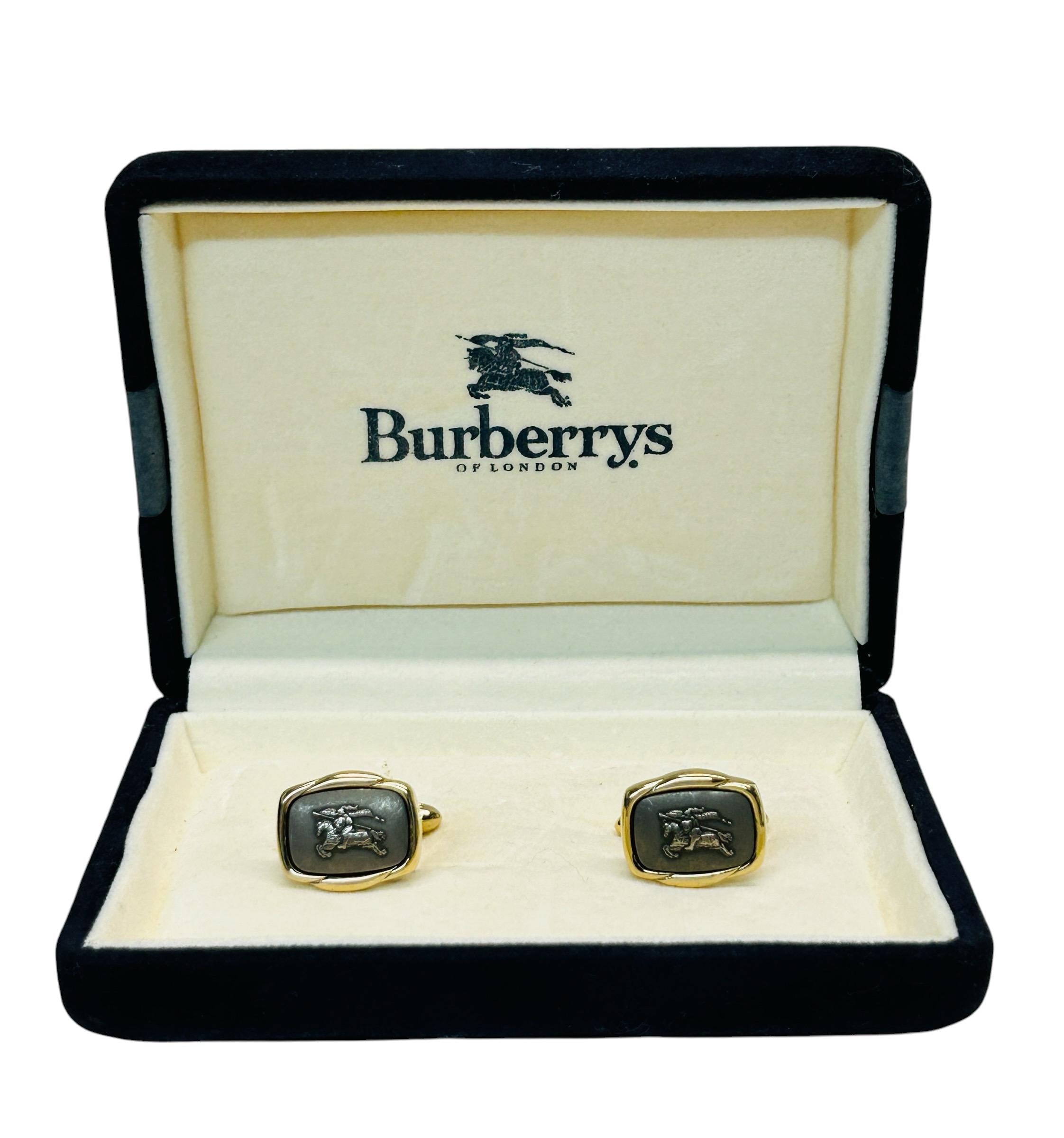 Burberry Cufflinks - Etsy Finland