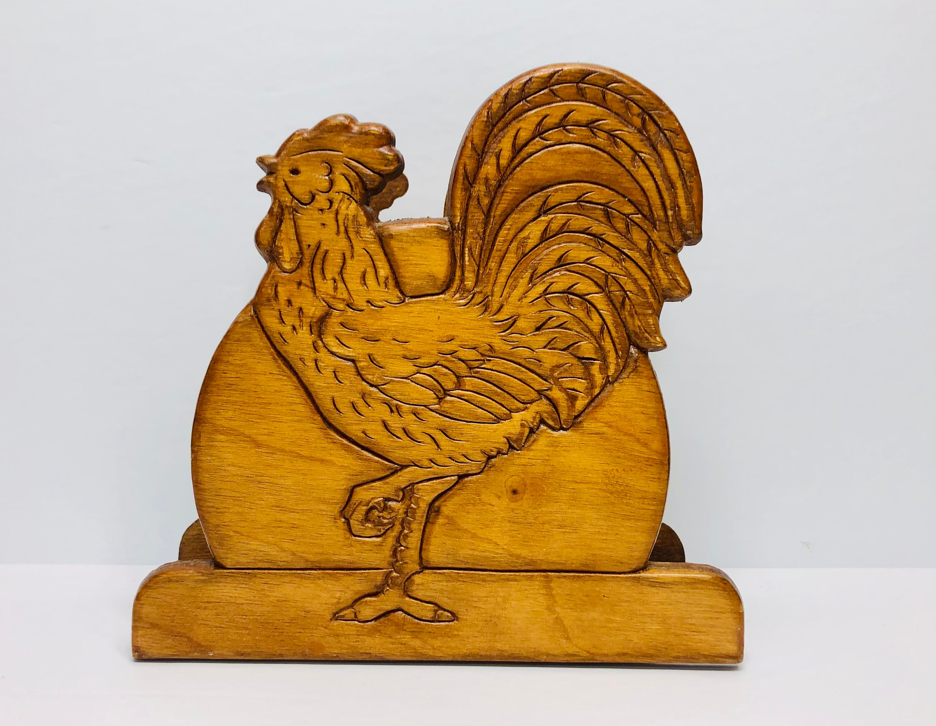 Servette Home Rooster Napkin Holder Country and Farm Kitchen Décor Collection 