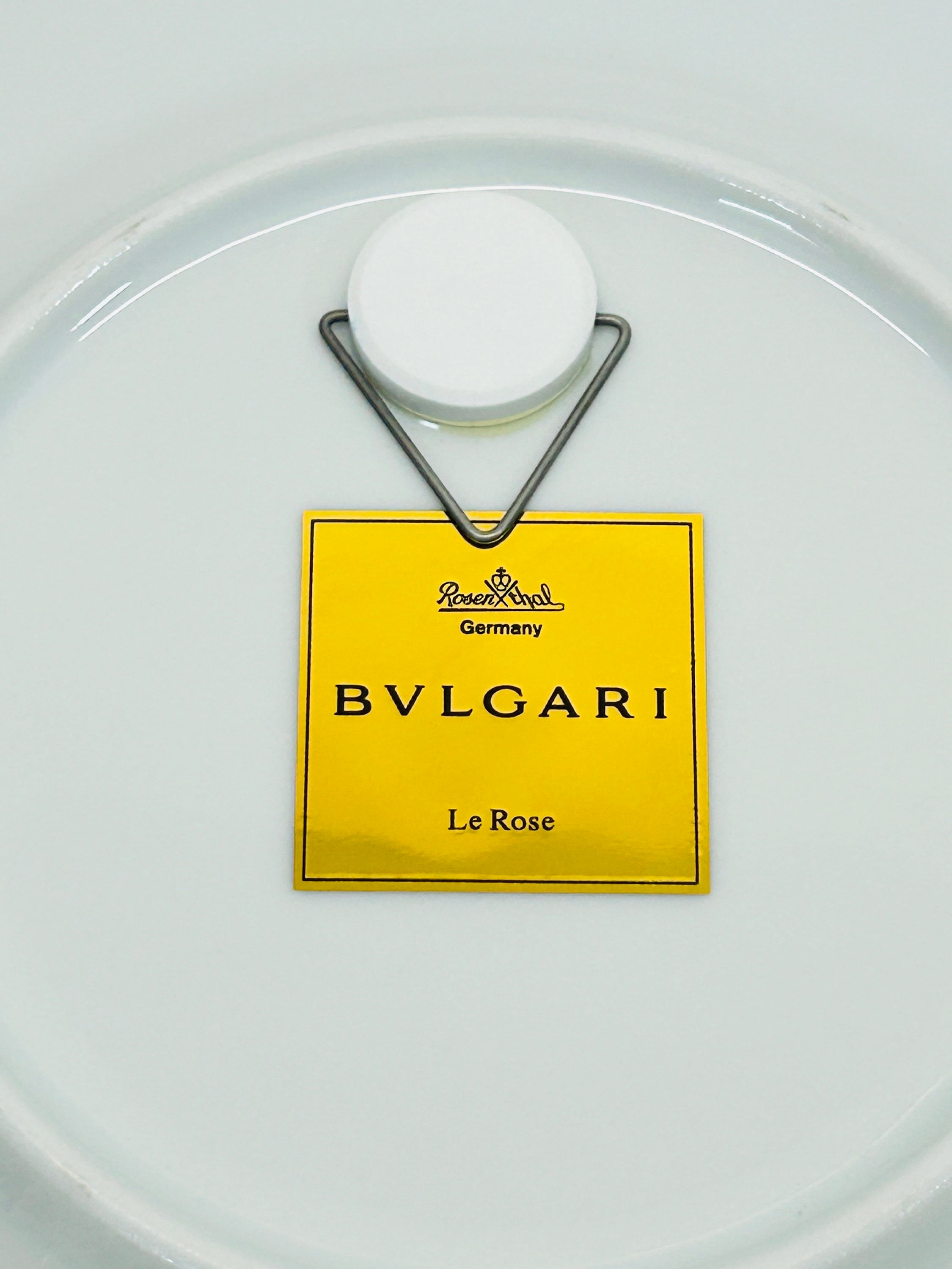 ブルガリ ル・ローズ ウォールプレート 7 1/4インチ ローゼンタール