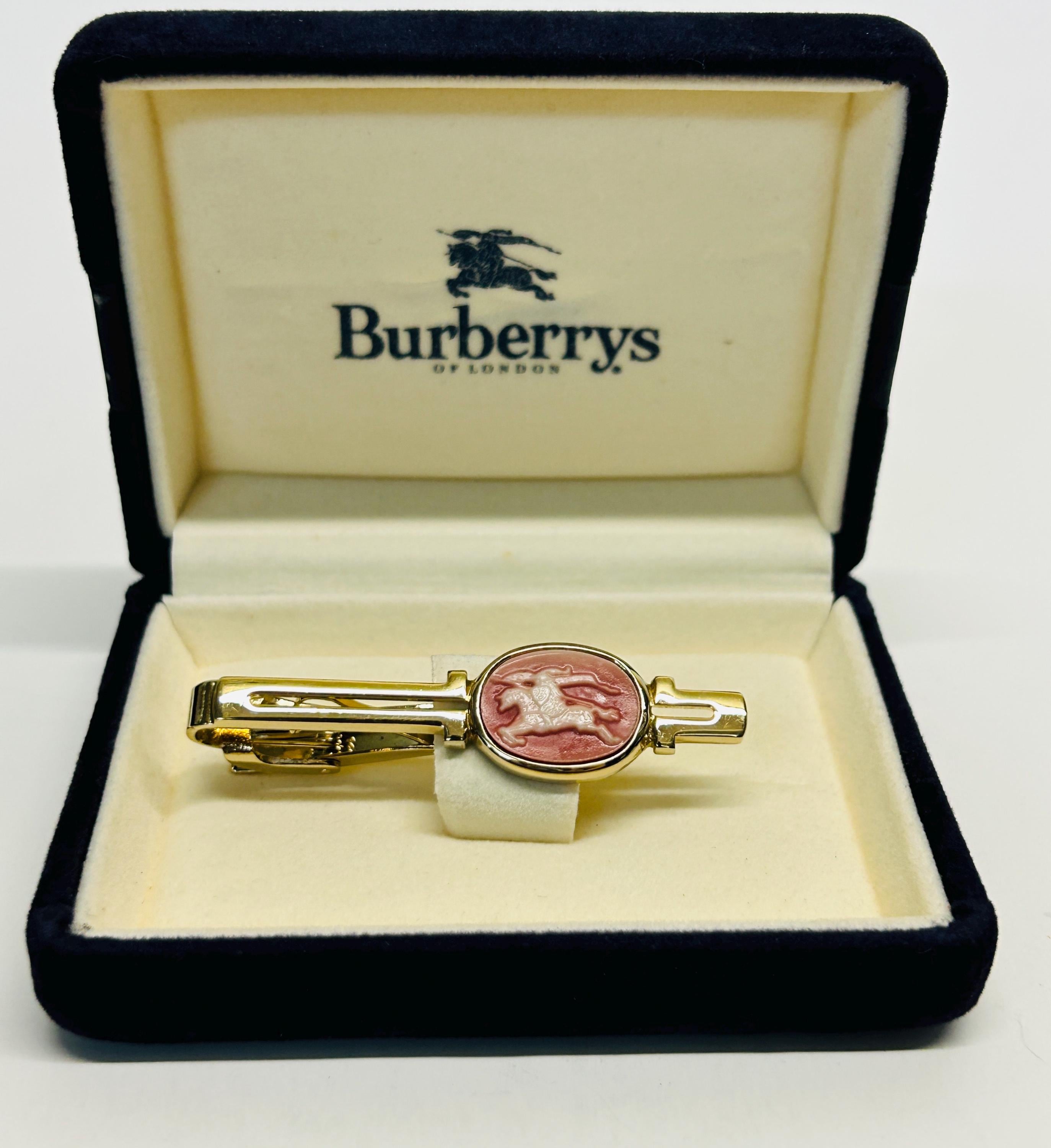Burberry Logo Pin - Etsy
