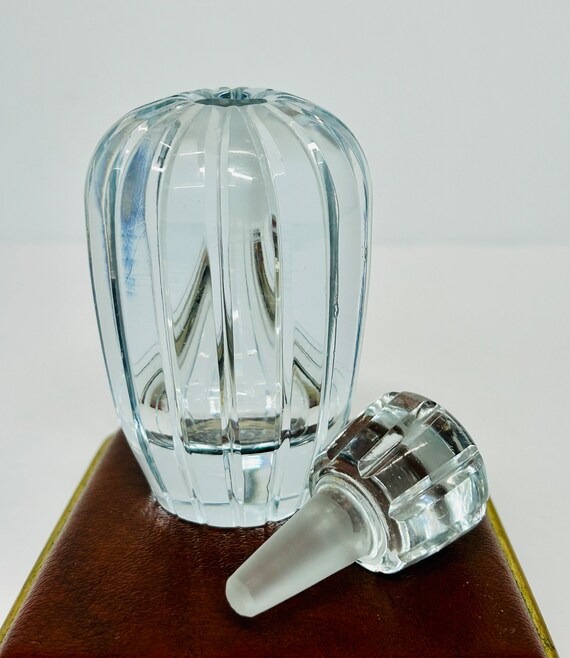 Vintage Signed Orrefors Crystal Perfume Bottle Ma… - image 4