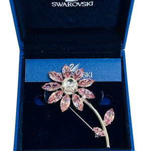 Vintage Swarovski Brooch - Etsy
