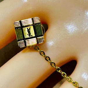 Yves Saint Laurent ネックレス ピアスセット Ysl Jewelry Set - Etsy