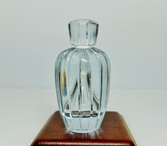 Vintage Signed Orrefors Crystal Perfume Bottle Ma… - image 1