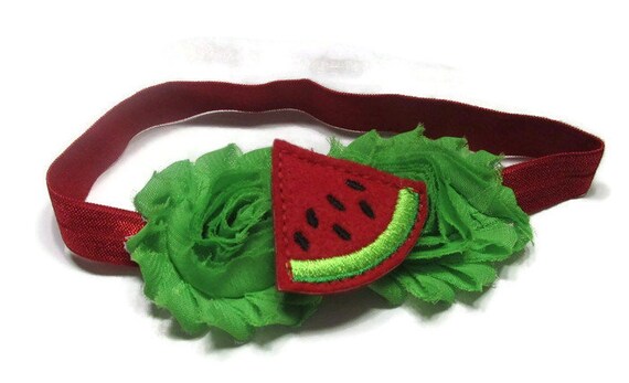 watermelon headband baby
