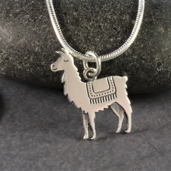 Llama Necklace Etsy