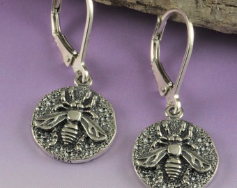 Aeravida Orecchini Pendenti Sole E Luna In Argento 925 – Ganci A Pesce - 2