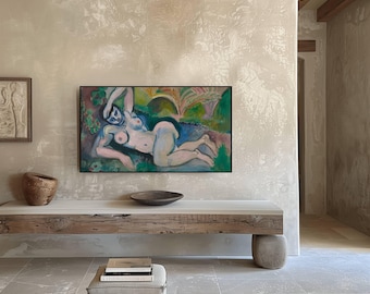 Art Matisse Nu Bleu pour téléviseur à cadre Samsung : téléchargement numérique 4K