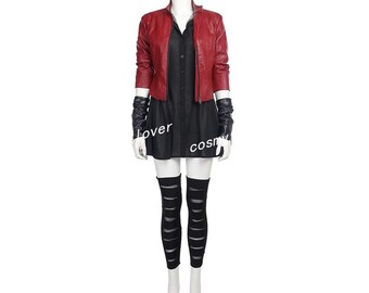 Scarlet Witch Costume Etsy