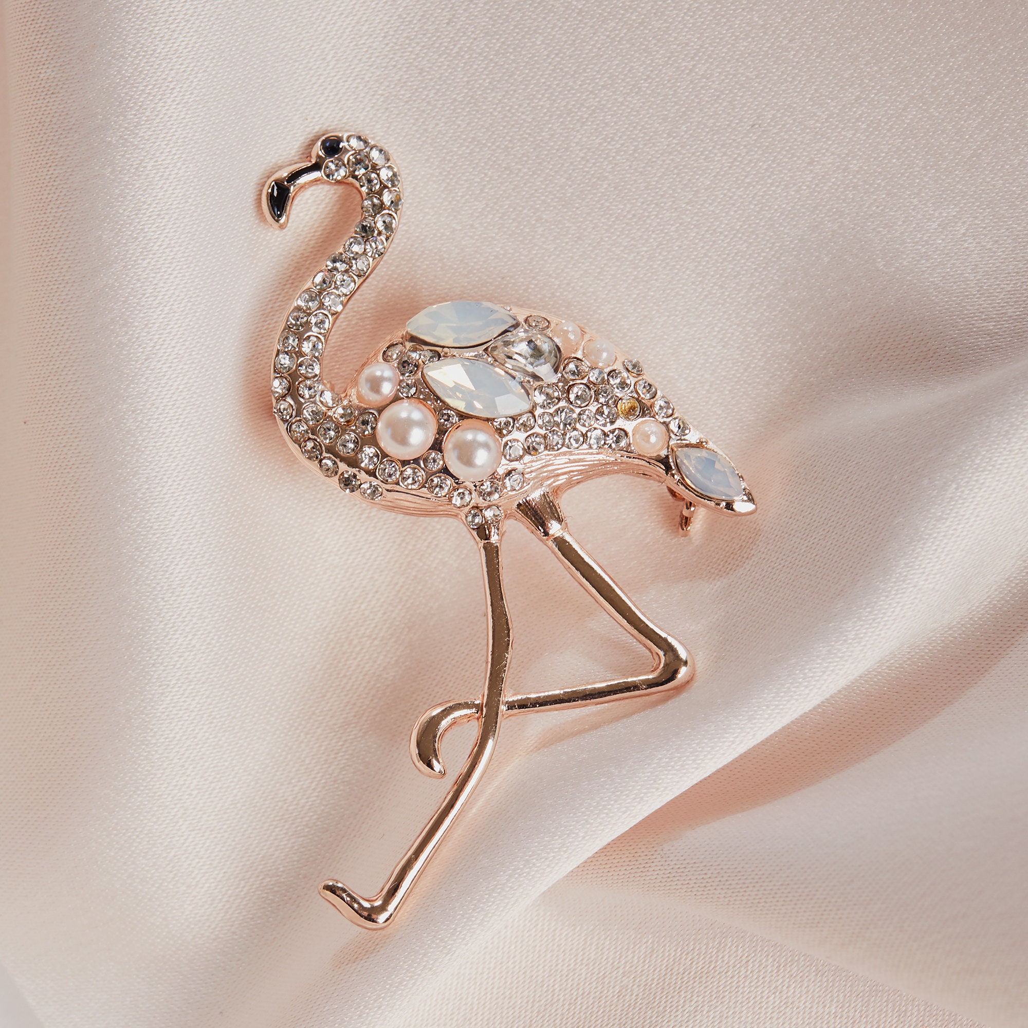 超希少!VTGピンクフラミンゴシルバーピン/ブローチRRL50’s USA Flamingo Brooch - Etsy
