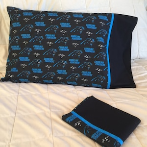 Carolina Panthers Pillow Case image 1