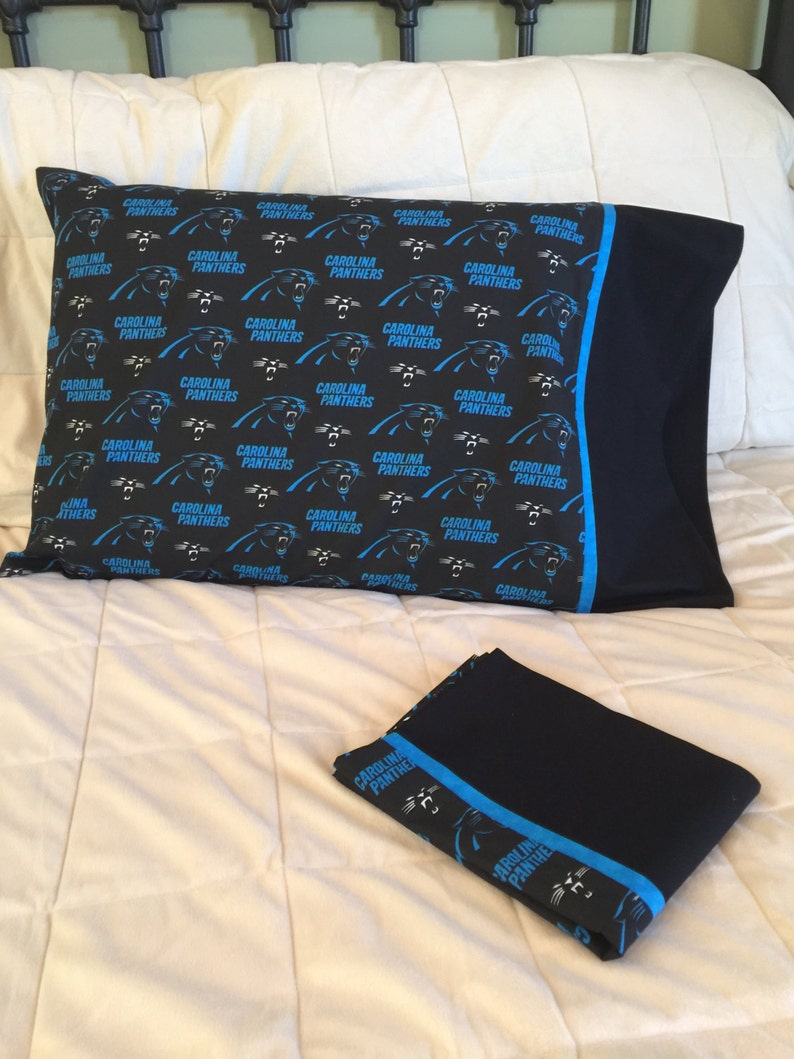 Carolina Panthers Pillow Case image 1