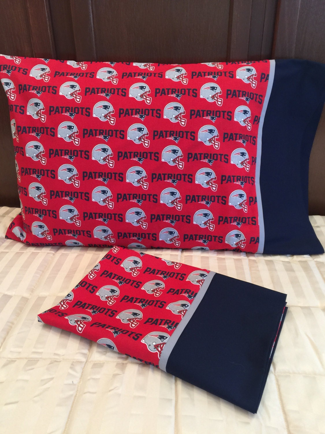 patriots pillow case
