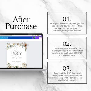Save the Date &amp; Christmas Party Invitation Card Set, Holiday Drinks Invite White Flowers ...