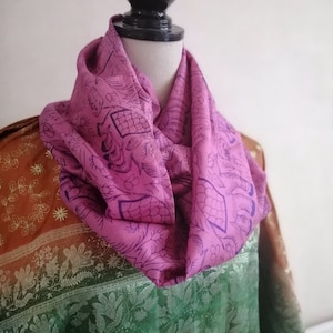 Indian silk scarf