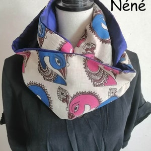 Foulard de soie et tissu indien image 3