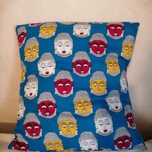 Indian fabric cushion cover