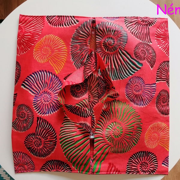 Sac à tarte en tissu africain