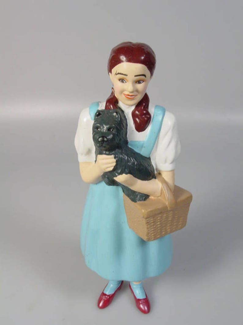 Wizard of oz toy Dorothy and her dog toto doll plastic figure Etsy