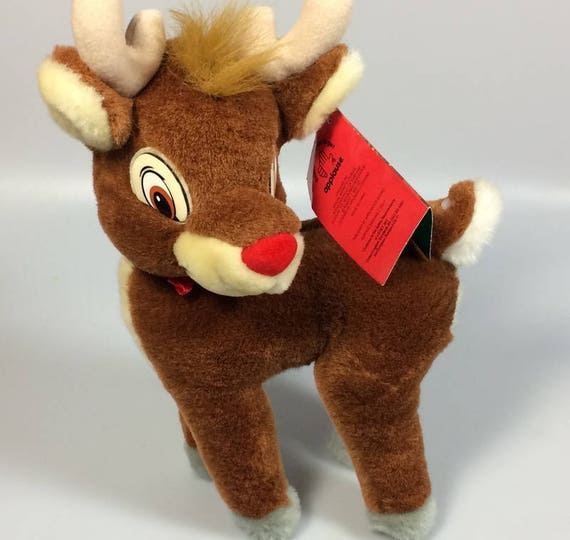 rudolph the red nosed reindeer stuffed animal