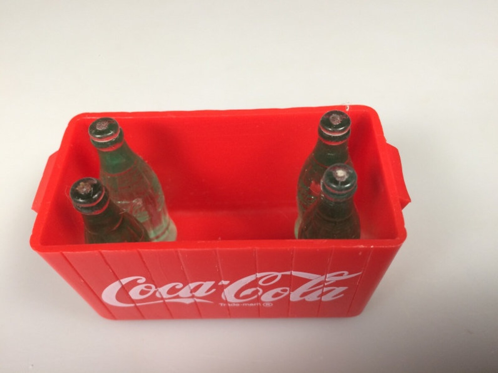 Dollhouse Miniature Coca Cola Cooler Coke Bottles Collectible | Etsy