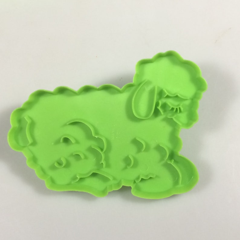 1970s Wilton Lamb Cookie Cutter Vintage Easter Cookie Cutter Easter Party Kids Baking Baby Shower Cookies