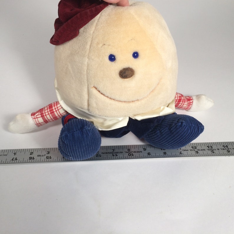 Vintage Humpty Dumpty stuffed doll Commonwealth stuffed animal Etsy