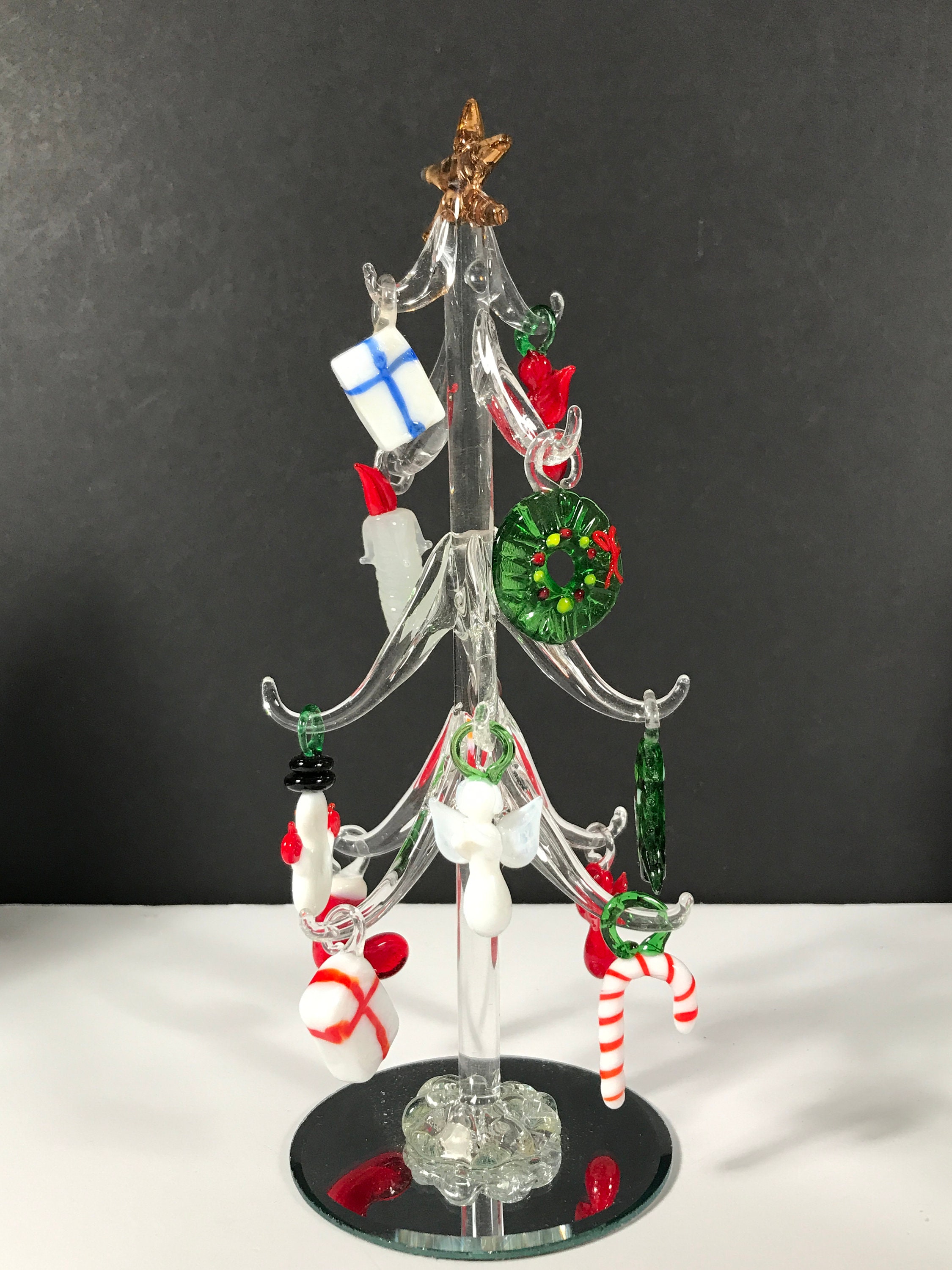 Blown Glass Christmas Tree
