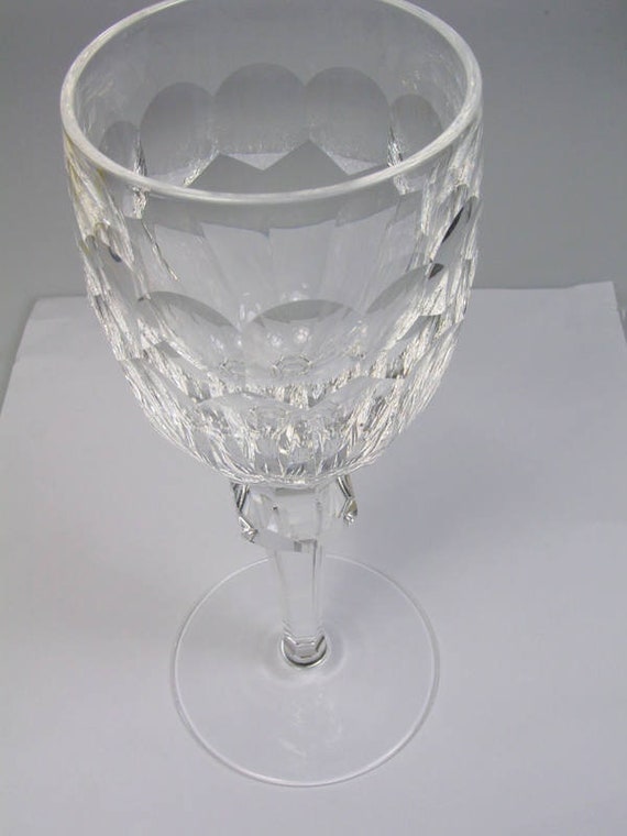 Waterford Crystal Lismore 6 7/8" Water Goblet NEW UNUSED Vintage Orig Sticker Waterford Crystal Lismore 6 7/8" Water Goblet NEW UNUSED Vintage Orig Sticker