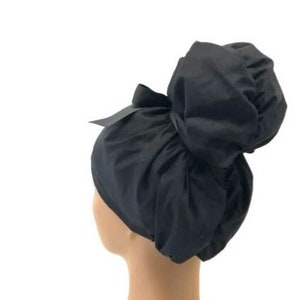 Emma high bun scrub cap, Emma scrub cap, ponytail scrub caps, scrub cap for women, surgical cap, nurse scrub cap, bun scrub cap,