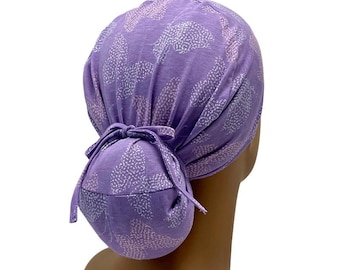 STRETCH  Ponytail Scrub Cap,Ava Cotton Stretch scrub cap for women,Ponytail scrub cap,Surgical cap,nurse scrub cap