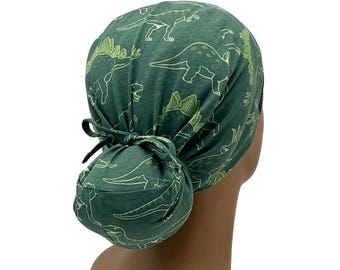 STRETCH  Ponytail Scrub Cap,Ava Cotton Stretch scrub cap for women,Ponytail scrub cap,Surgical cap,nurse scrub cap