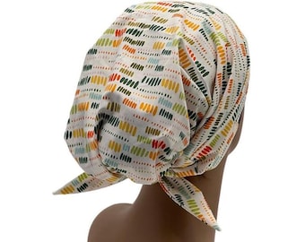 Olivia Ponytail Scrub Cap, Olivia ponytail scrub cap for women, Ponytail scrub cap, Scrub cap for women, surgical cap, nurse scrub cap