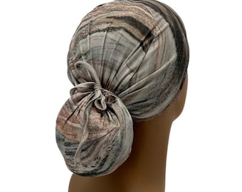 STRETCH Ponytail Scrub Cap,Ava Cotton Stretch scrub cap for women,Ponytail scrub cap,Surgical cap,nurse scrub cap