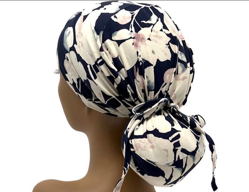 STRETCH   Ponytail Scrub Cap,Ava Stretch scrub cap for women,Ponytail scrub cap,Surgical cap,nurse scrub cap