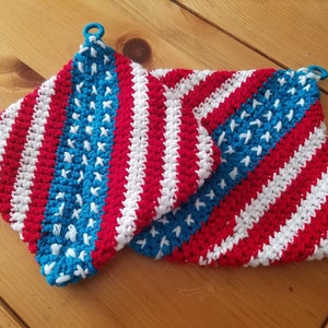 PATTERN Patriotic Dual Thickness Hot Pad
