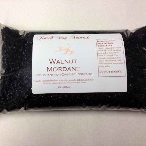 Walnut Mordant Colorant -- Mordente Noce Crystals (1lb)
