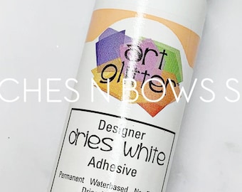 2oz Art Glitter Designer Dries WHITE Adhesive