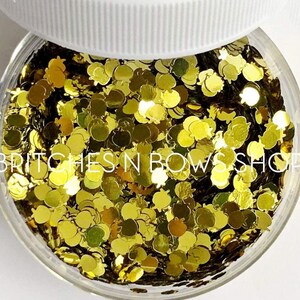 Fiona&#39;s Apples || Apple Glitter Shape, 1oz Jar || 3mm