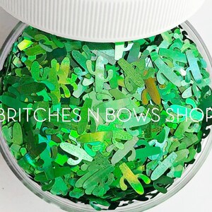 Cactniss à feuilles persistantes || Forme originale de cactus BnB scintillant, pot de 30 ml || 8 mm