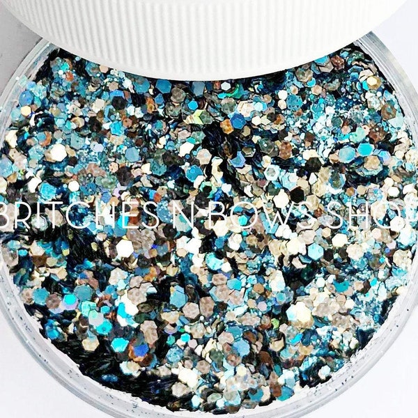 Anchors Aweigh || Exclusive Premium Polyester Glitter, 1oz by Weight • OPAQUE • || up to .062 cut