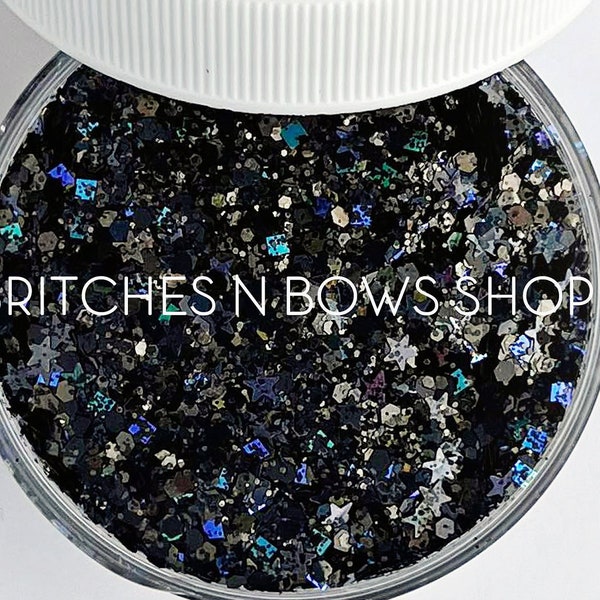 Chunky Glitter Black Enchantress main image 0