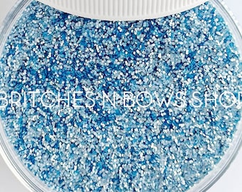 Frosting Through the Snow || Premium Polyester Glitter, 1oz by Weight • SEMI-OPAQUE • || .015 cut