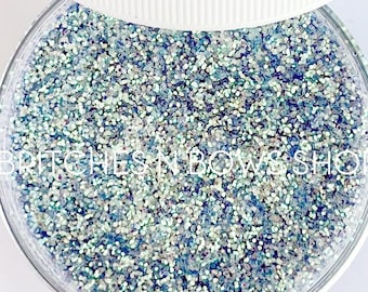 Below Zero || Premium Polyester Glitter, 1oz by Weight • TRANSPARENT • || .015 cut