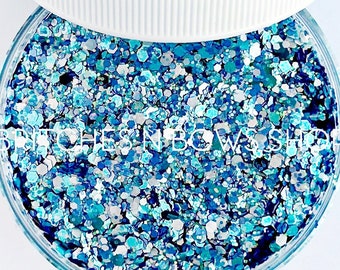 For Your Ice Only || Exclusive Premium Polyester Glitter, 1oz by Weight • OPAQUE • || up to .062 cut