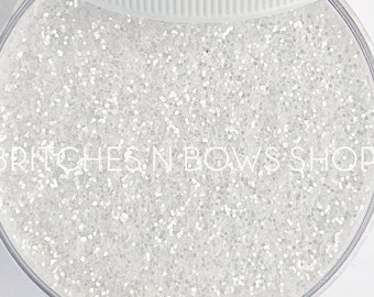 Chantilly Lace || Exclusive Premium Polyester Glitter, 1oz by Weight • TRANSPARENT • || up to .015 cut