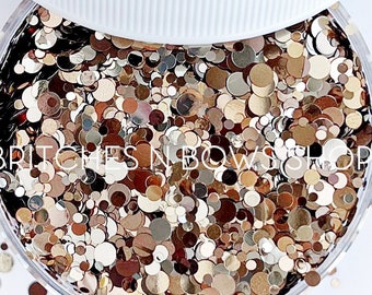 Our Favorite Coffee Spot || Confetti Dot Glitter Mix, 1oz Jar • OPAQUE •