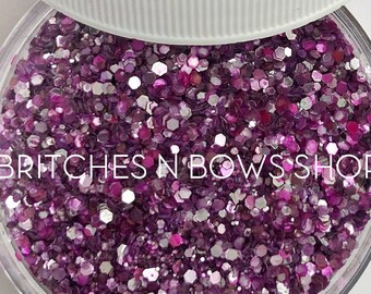 Esmeralda (Previously Thistle Be Alright) (Diamond Princess) || Exclusive Polyester Glitter Mix, 1oz by Weight • TRANSPARENT • || up to .